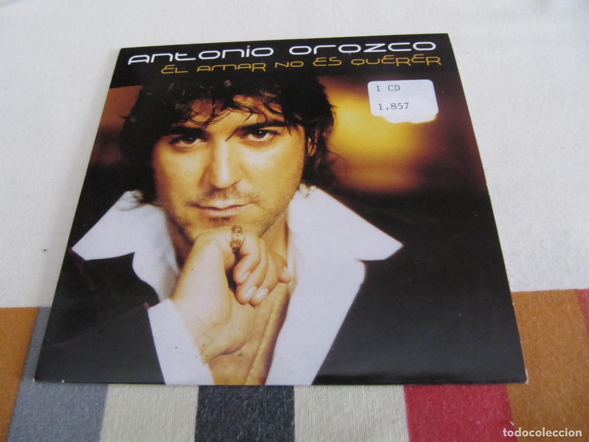 CDs de m&uacute;sica: Antonio Orozco &ndash; El Amar No Es Querer - Foto 1