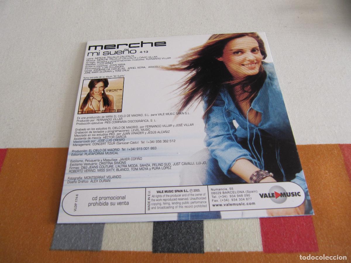 CDs de m&uacute;sica: Merche &ndash; Mi Sue&ntilde;o CD SINGLE - Foto 2