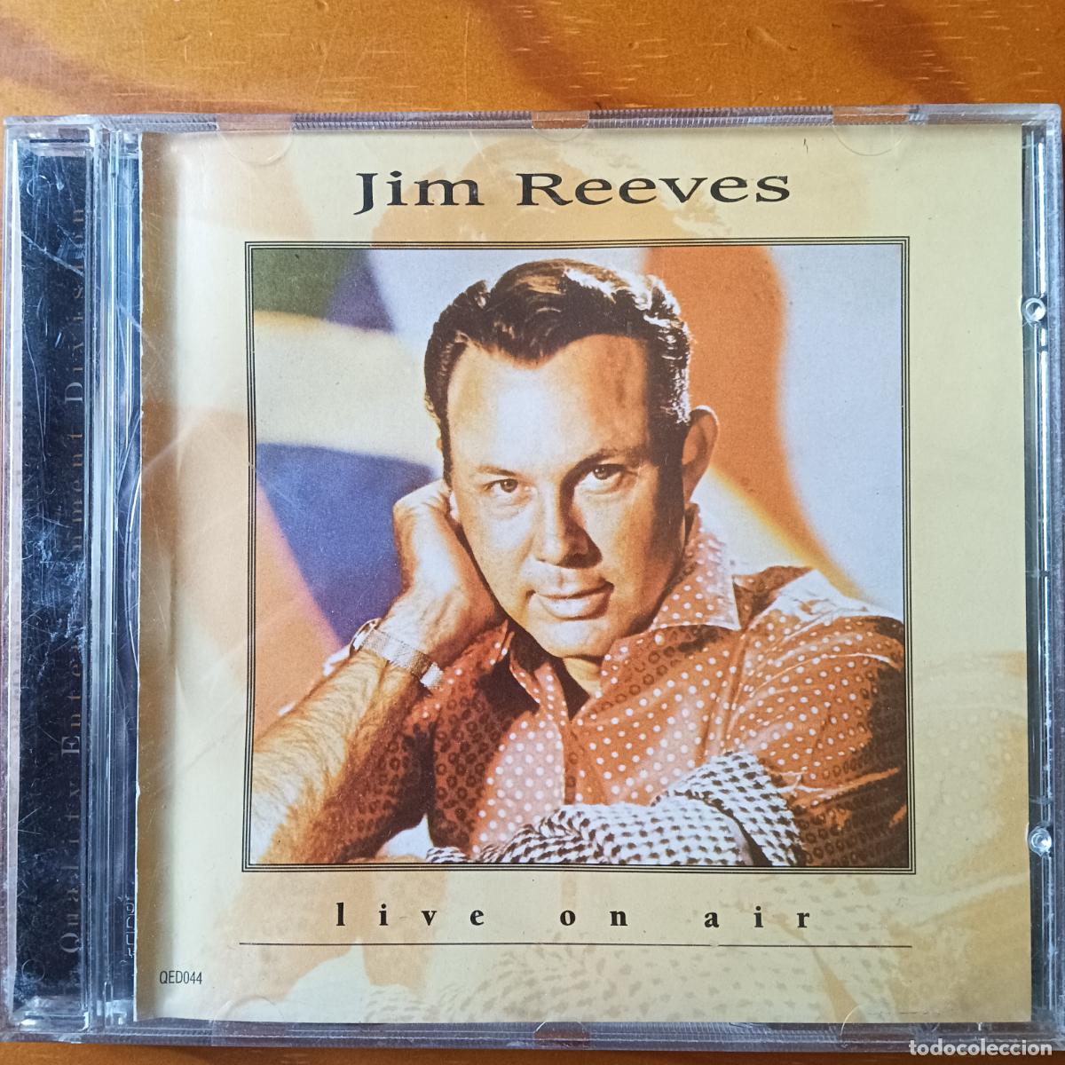 CDs de m&uacute;sica: JIM REEVES, LIVE ON AIR. CD - Foto 1