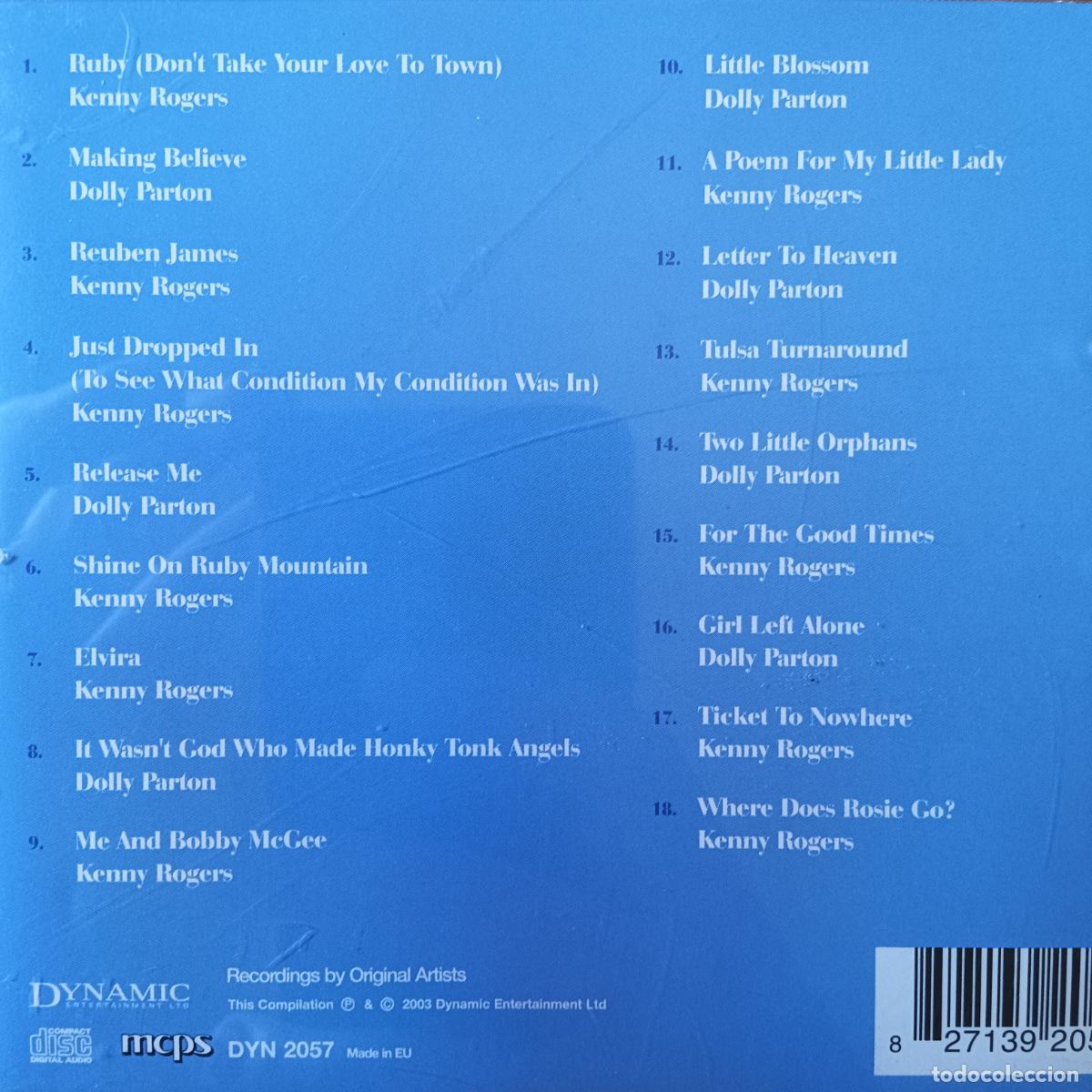 CDs de m&uacute;sica: KENNY ROGERS & DOLLY PARTON. CD - Foto 2