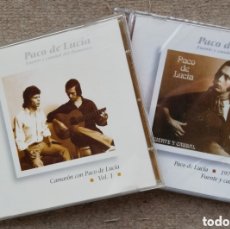CDs de Música: COLECCIÓN PACO DE LUCÍA. FUENTE Y CAUDAL DEL FLAMENCO. FUENTE CAUDAL, CAMARÓN CON PACO VOL. 1. 2 CDS