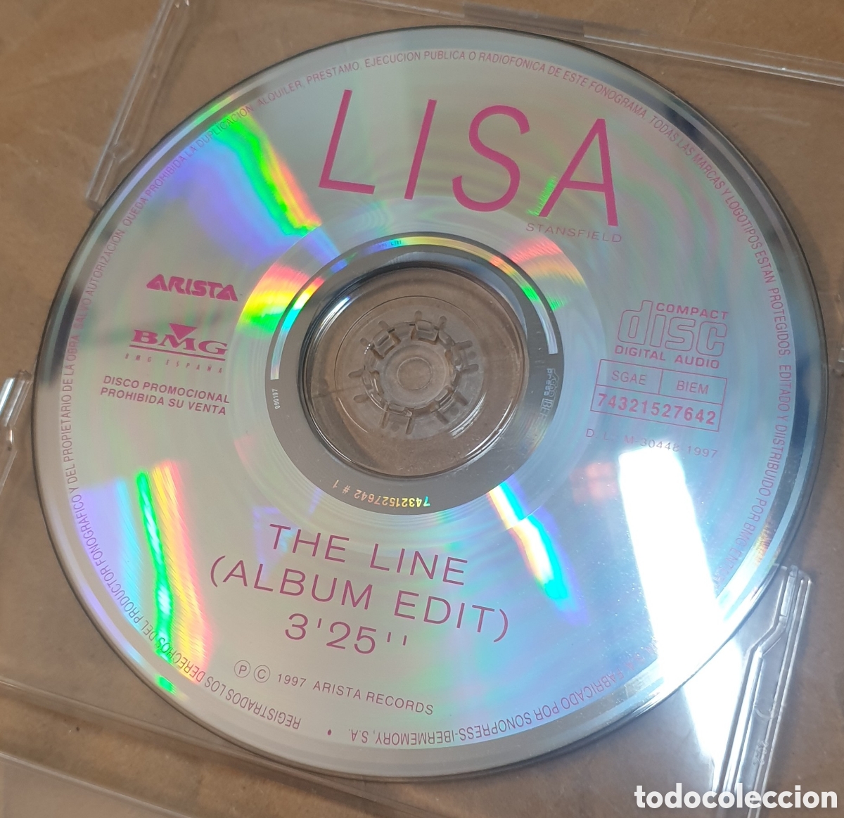 CDs de m&uacute;sica: Lisa Stansfield &ndash; The Line. Cd single - Foto 1