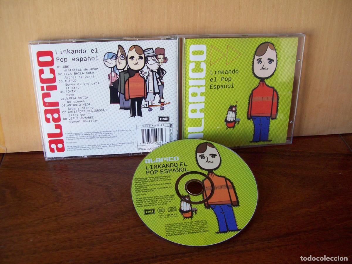 CDs de m&uacute;sica: ALARICO - LINKANDO EL POP ESPA&Ntilde;OL - CD - Foto 1