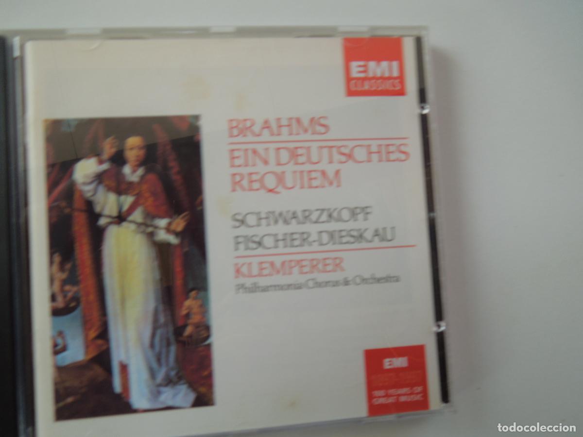 CDs de m&uacute;sica: BRAHMS - EIN DEUSCHES REQUIEM - KLEMPERER - CD - Foto 1