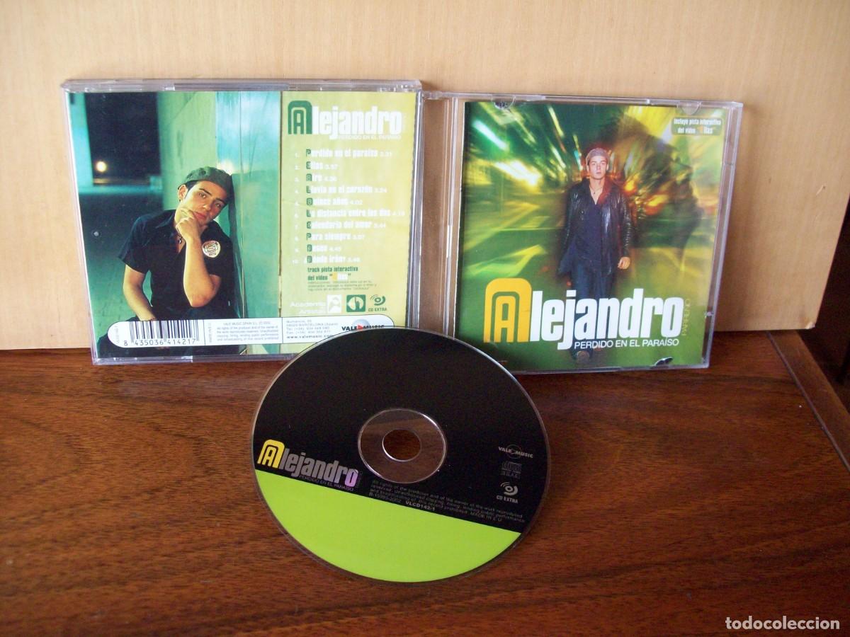 CDs de m&uacute;sica: ALEJANDRO - PERDIDO EN EL PARAISO - CD - Foto 1