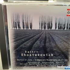 CDs de Música: SHOSTAKOVICH - WDR SINFONIEORCHESTER KÖLN, MICHAIL JUROWSKI - SUITE OP.145A (CD, ALBUM)