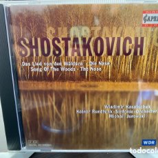 CDs de Música: SHOSTAKOVICH - MICHAIL JUROWSKI - SONG OF THE FORESTS / THE NOSE SUITE (CD, ALBUM)