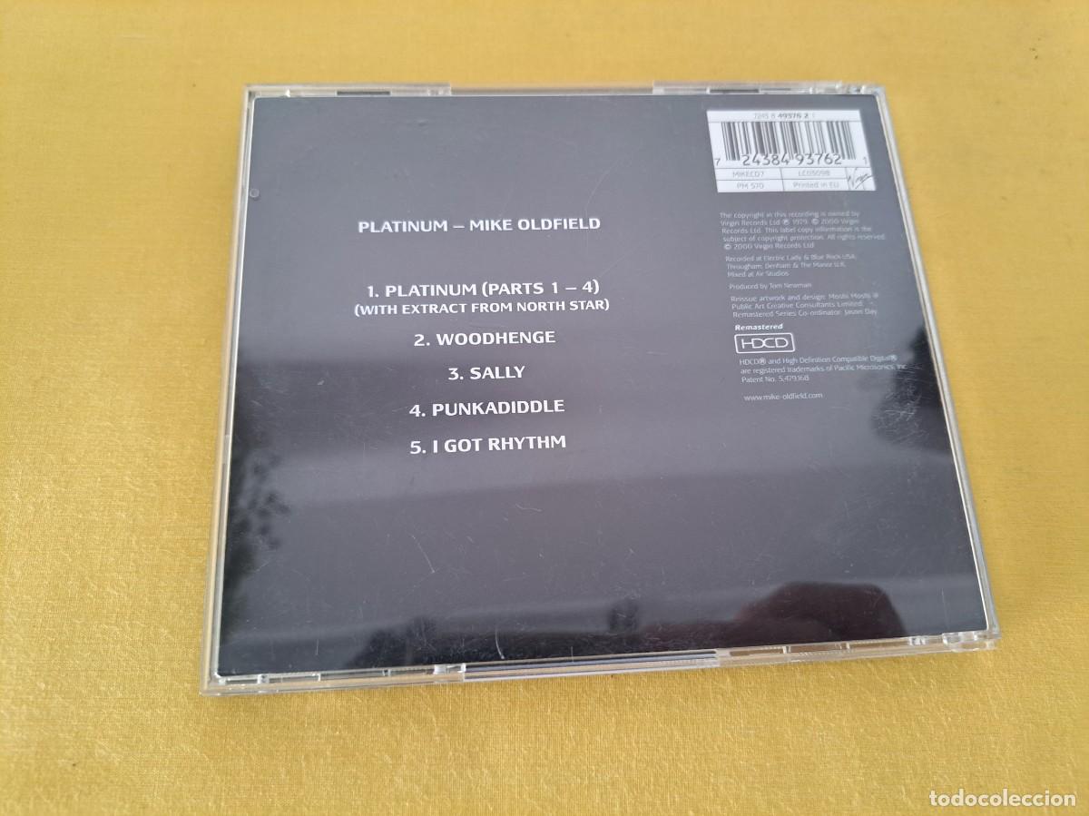 CDs de m&uacute;sica: PLATINUM - MIKE OLDFIELD - VIRGIN RECORDS 2000 - CD - Foto 3
