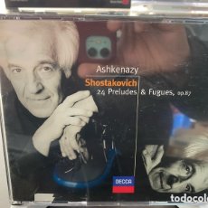 CDs de Música: SHOSTAKOVICH - VLADIMIR ASHKENAZY - 24 PRELUDES & FUGUES, OP. 87 (2XCD, ALBUM)
