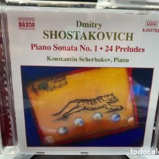 CDs de Música: SHOSTAKOVICH - KONSTANTIN SCHERBAKOV - PIANO SONATA NO. 1 • 24 PRELUDES (CD, ALBUM)