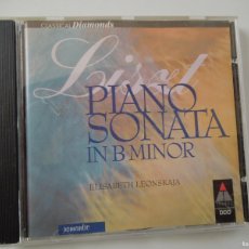 CDs de Música: LISZT - PIANO SONATA IN B MINOR - ELISABETH LEONSKAJA - CD