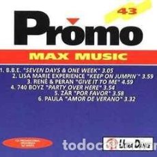 CDs de Música: PROMO MAX 43 (CD, PROMO)