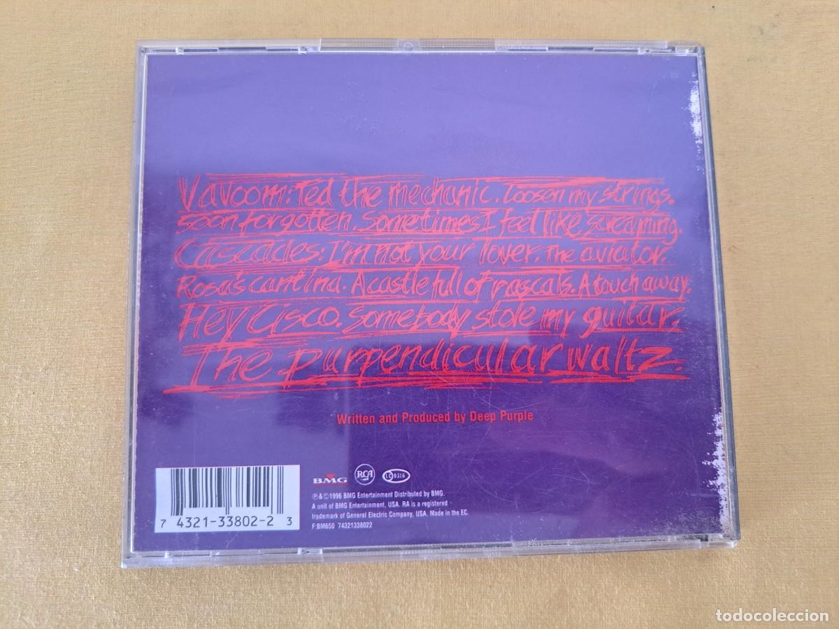 CDs de m&uacute;sica: DEEP PURPLE - PURPENDICULAR - BMG RECORDS 1996 - CD - Foto 3