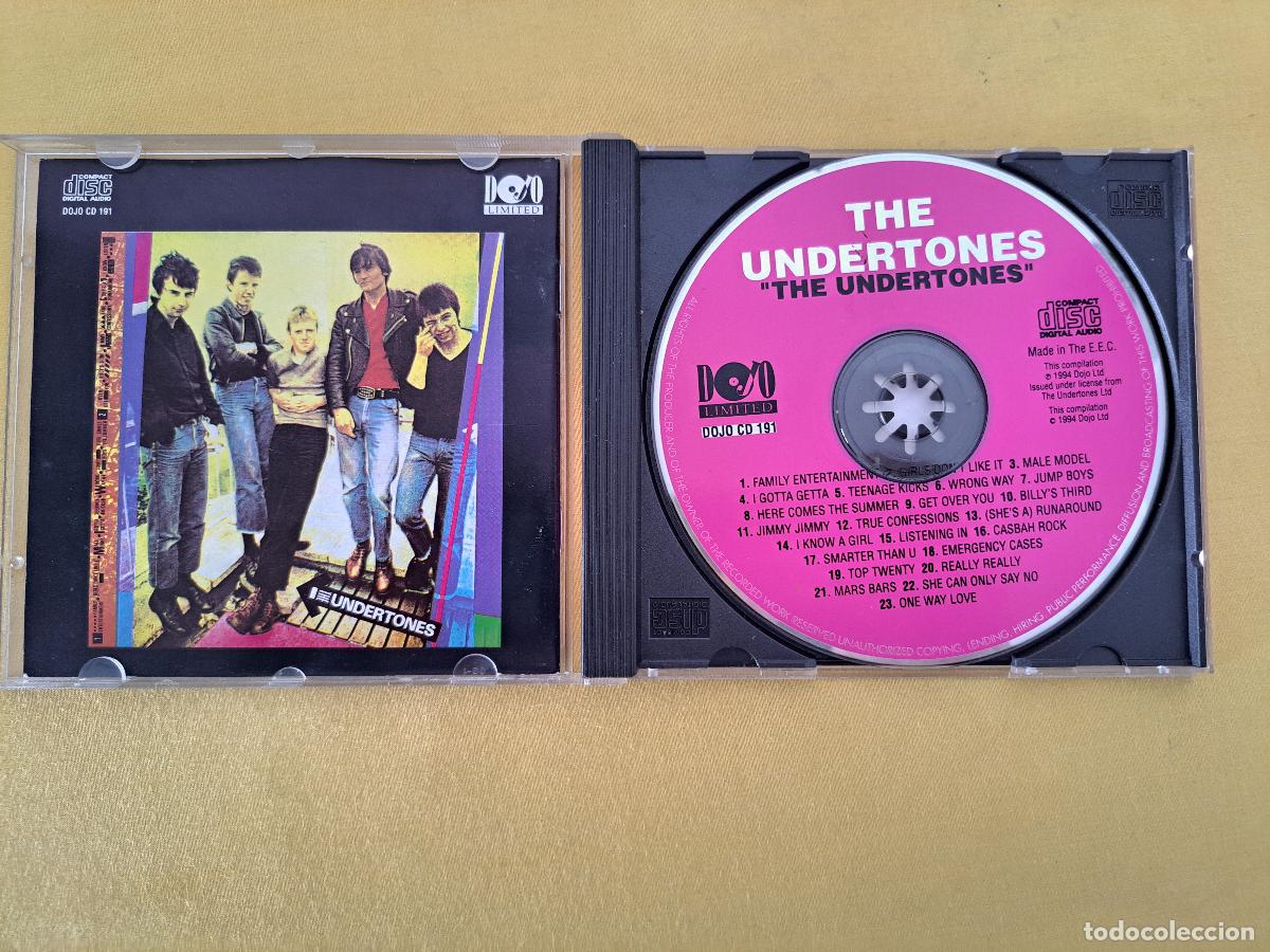 CDs de m&uacute;sica: THE UNDERTONES - THE UNDERTONES - DOJO 1994 - CD - Foto 2
