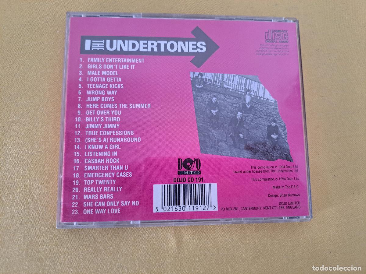 CDs de m&uacute;sica: THE UNDERTONES - THE UNDERTONES - DOJO 1994 - CD - Foto 3