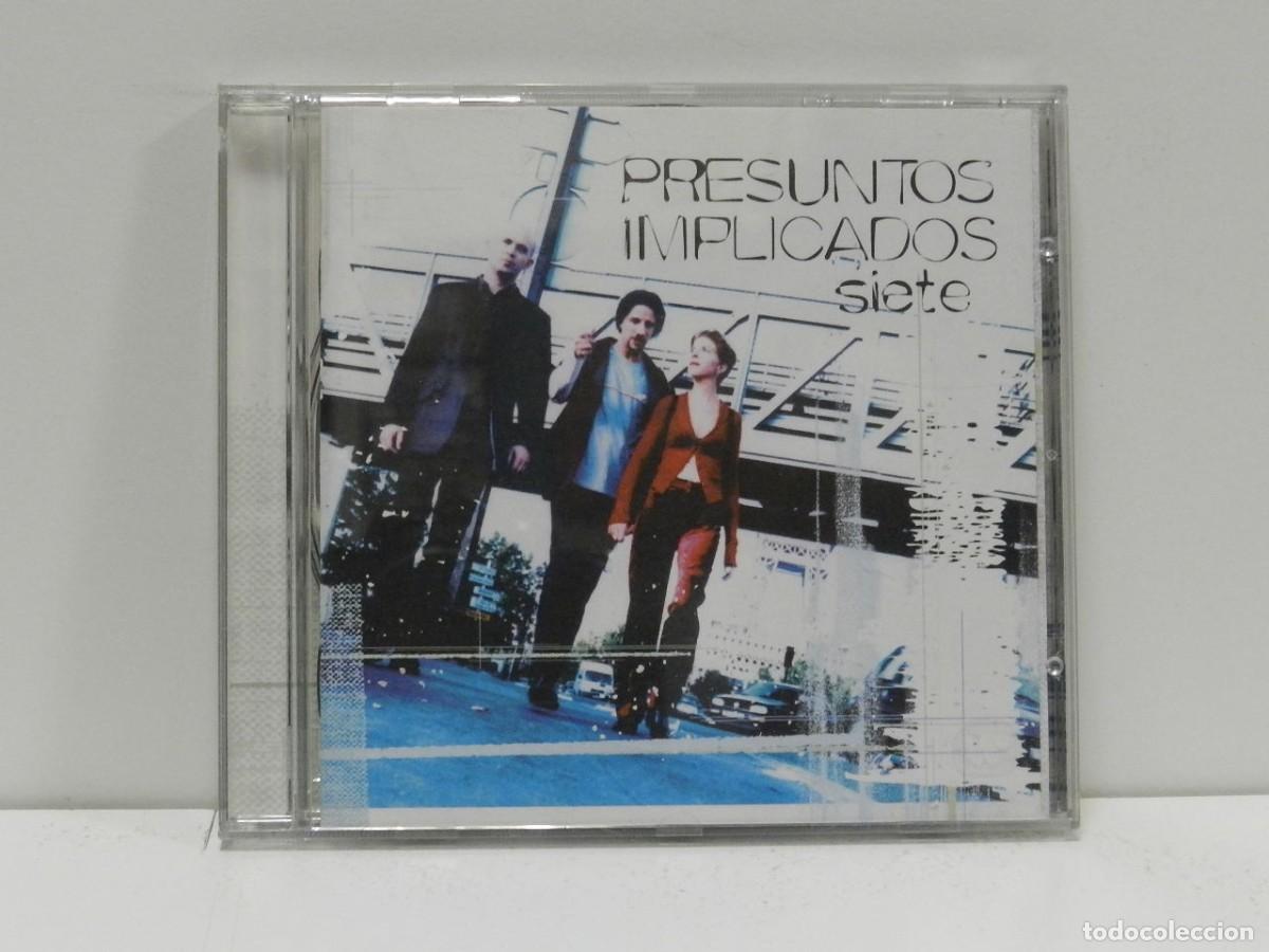 CDs de m&uacute;sica: DISCO CD. Presuntos Implicados &ndash; Siete. COMPACT DISC. - Foto 1