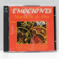 CDs de Música: DISCO 2 X CD. EMOCIONES – MARIACHI DE ORO. COMPACT DISC.