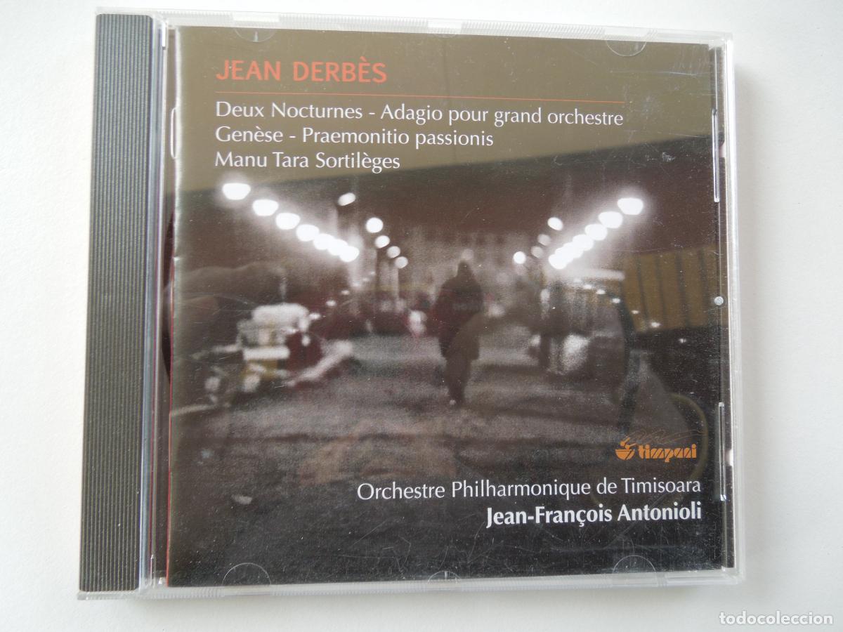 Musik-CDs: JEAN DERB&Eacute;S - DEUX NOCTURNES - ADAGIO - JEAN-FRAN&Ccedil;OIS ANTONIOLI - CD