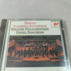CDs de Música: CD BERLIOZ. SYMPHONIE FANTASTIQUE. BERLINER PHILHARMONIKER. DANIEL BARENBOIM. SONY CLASSICS