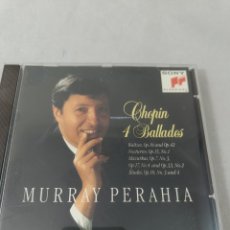 CDs de Música: CD CHOPIN 4 BALLADES. MURRAY PERAHIA. SONY CLASSICS