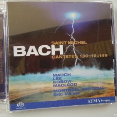 CDs de Música: BACH - SAINT MICHEL - CANTATES 130- 19-149 - MONTREAL BAROQUE - ERIC MINES - CD