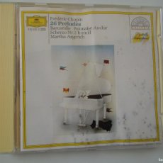 CDs de Música: FREDERIC CHOPIN - 26 PRELUDES - MARTHA ARGERICH -PIANO - CD