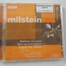 CDs de Música: MILSTEIN - BEETHOVEN - BACH - PAGANINI - FALLA , BACH - PAGANINI ...