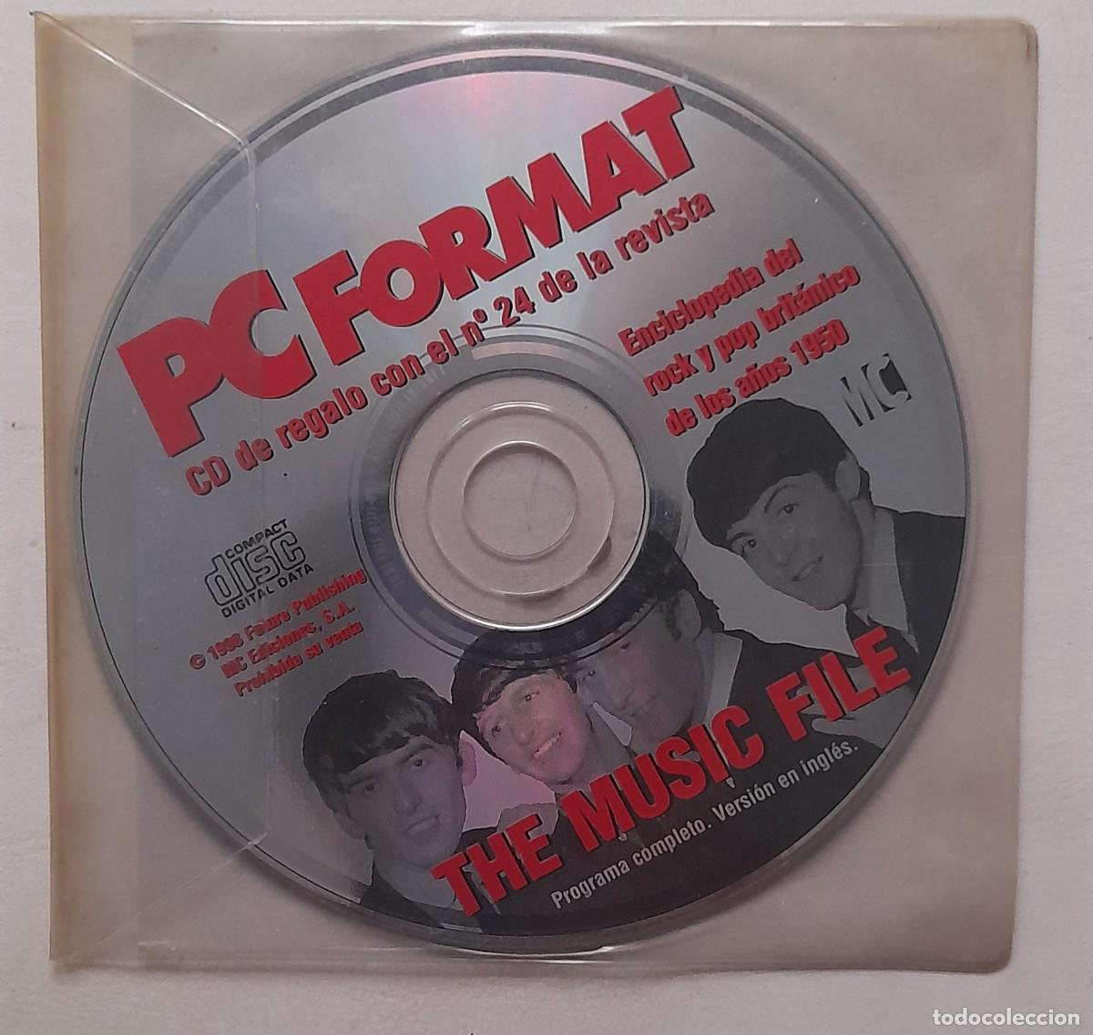 CDs de m&uacute;sica: PC FORMAT CD ESPA&Ntilde;OL THE BEATLES PROMOCIONAL - Foto 1