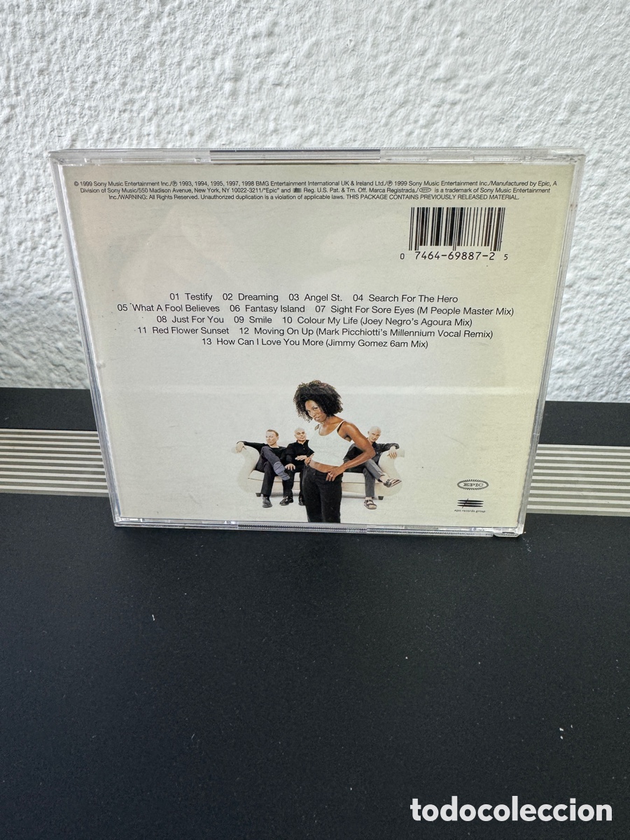 CDs de m&uacute;sica: M People - Testify - Foto 3