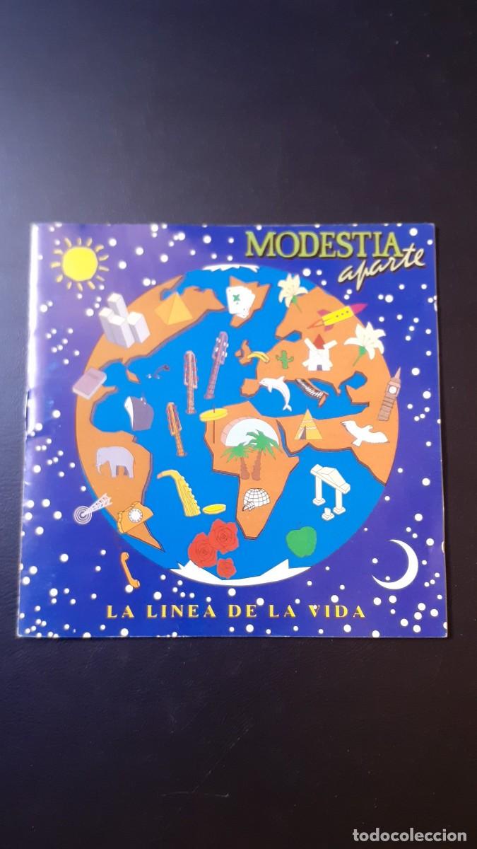 CDs de m&uacute;sica: Modestia Aparte - La Linea De La Vida (CD) - Foto 2