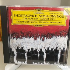CDs de Música: DMITRI SHOSTAKOVICH - GÖTEBORGS SYMFONIKER, NEEME JÄRVI - SYMPHONY NO.11 ”THE YEAR 1905” (CD, ALBUM)
