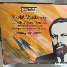 CDs de Música: MYASKOVSKY - MURRAY MCLACHLAN - COMPLETE PIANO SONATAS (3XCD, ALBUM)