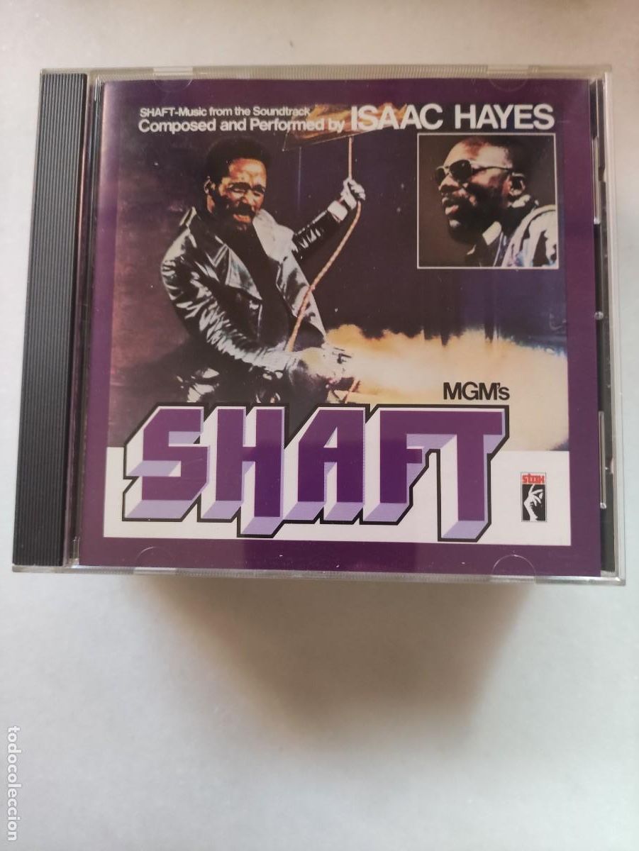 CDs de m&uacute;sica: ISAAC HAYES. SHAFT - Foto 1