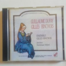 CDs de Música: GUILLAUME DUFAY. GILLES BINCHOIS. ENSEMBLE GILLES BINCHOIS. CD