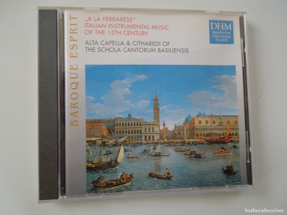 CDs de Musique: ALTA CAPELLA & CITHAREDI CANTORUM A LA FERRARESE - BASSADANZE , BALLI E CANZONI - RANDALL COOK - CD