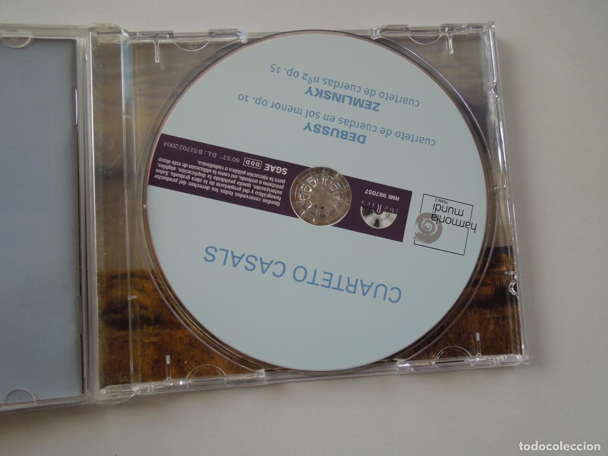 CDs de m&uacute;sica: DEBUSSY - ZEMLINSKY - CUARTETO CASALS - CD - Foto 2
