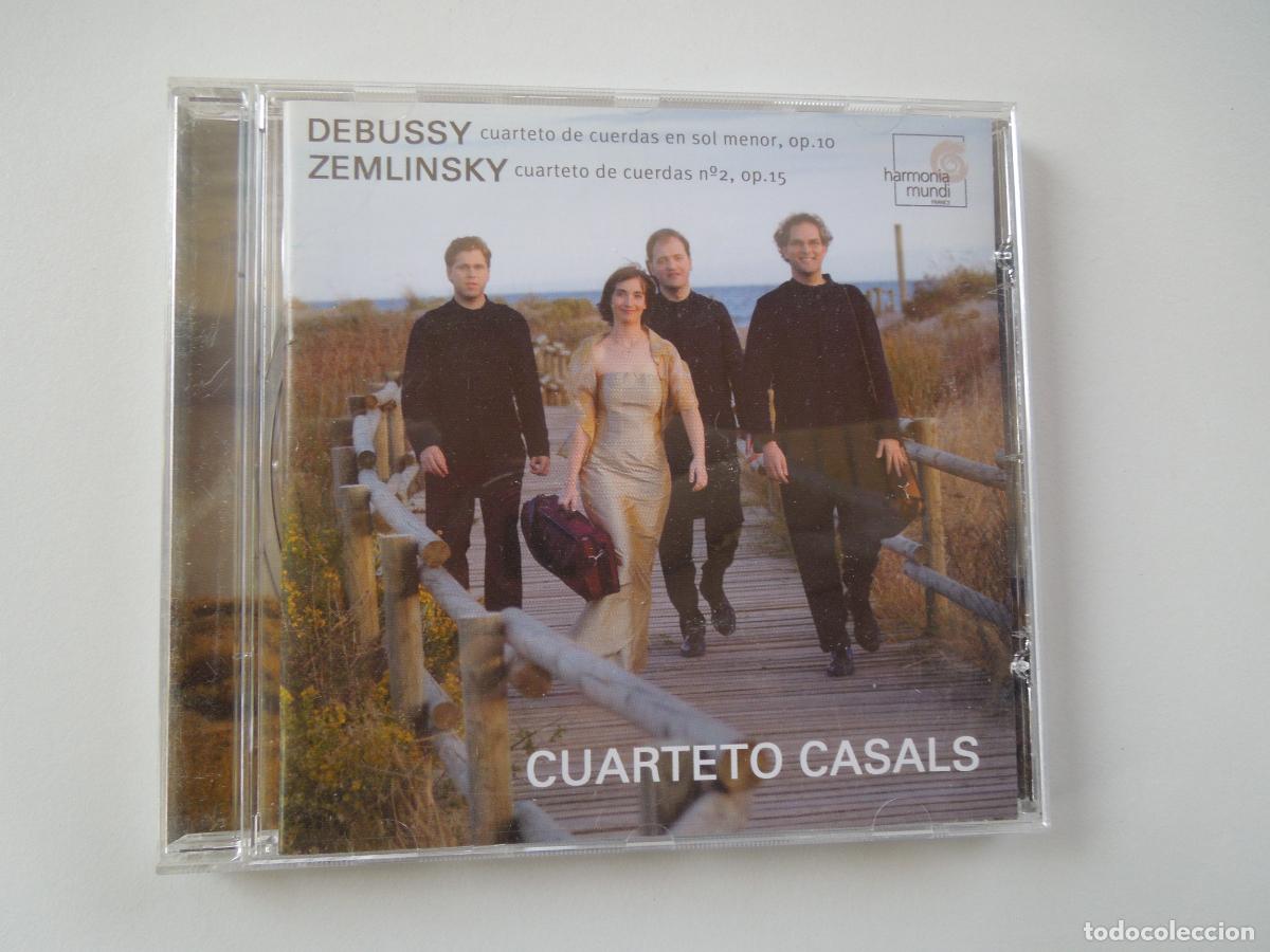 CDs de m&uacute;sica: DEBUSSY - ZEMLINSKY - CUARTETO CASALS - CD - Foto 1
