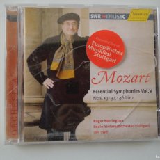 CDs de Música: MOZART -ESSENTIAL SYMPHONIES VOL V -Nº 19-34-36 LINZ - ROGER NORRINGTON - CD