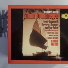 CDs de Música: VERDI SIMON BOCCONEGRO FRENI CARRERAS CLAUDIO ABBADO 2 CD DG 415 692-2 (0028941569226)
