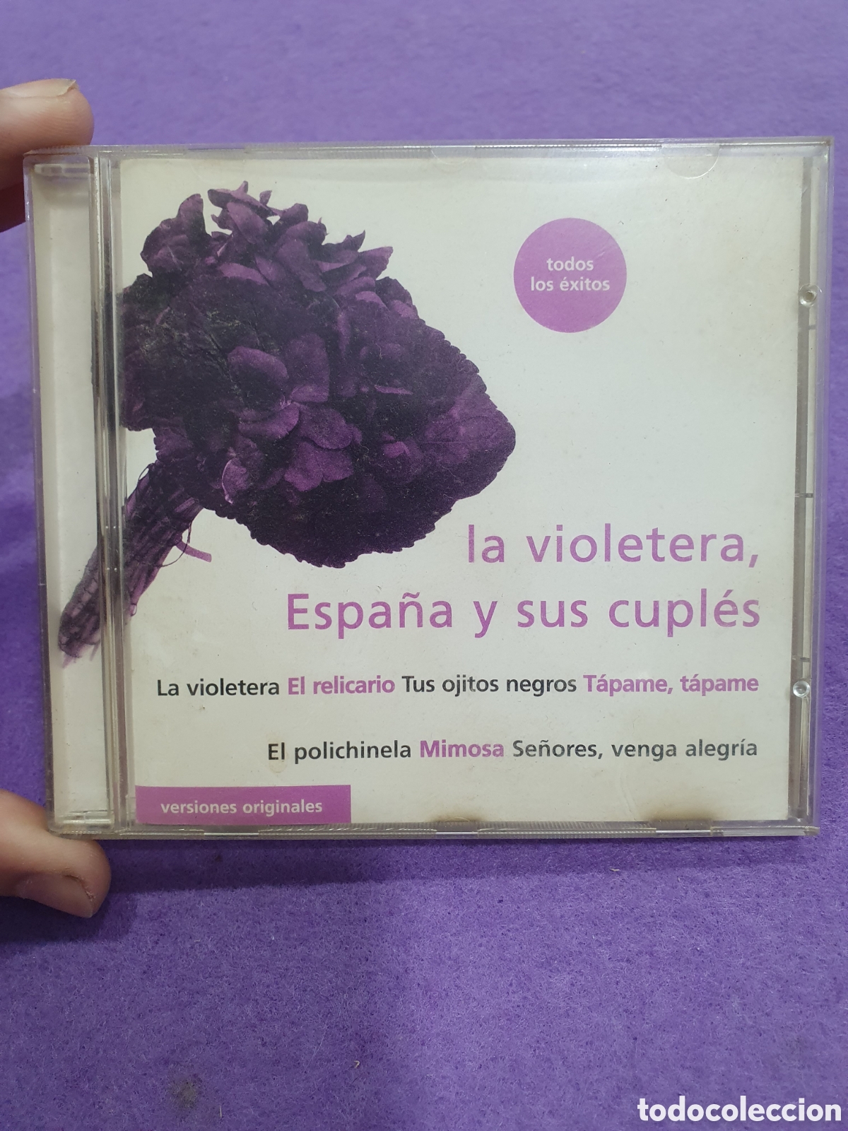 CDs de m&uacute;sica: CD. La violetera, Espa&ntilde;a y sus cuples. (L68) - Foto 1