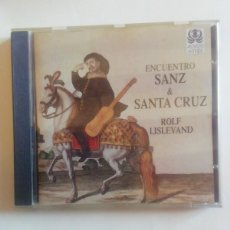 CDs de Música: ENCUENTRO SANZ & SANTA CRUZ. ROLF LISLEVAND. CD