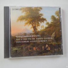 CDs de Música: HÄNDEL - NEUN DEUTSCHE ARIEN-GLORIA - EMMA KIRKBY - CD
