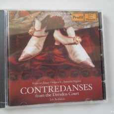 CDs de Música: CONTREDANSES FROM THE DRESDEN COURT - LES BERLINOIS - BIGATTI - DELPESCH - CD