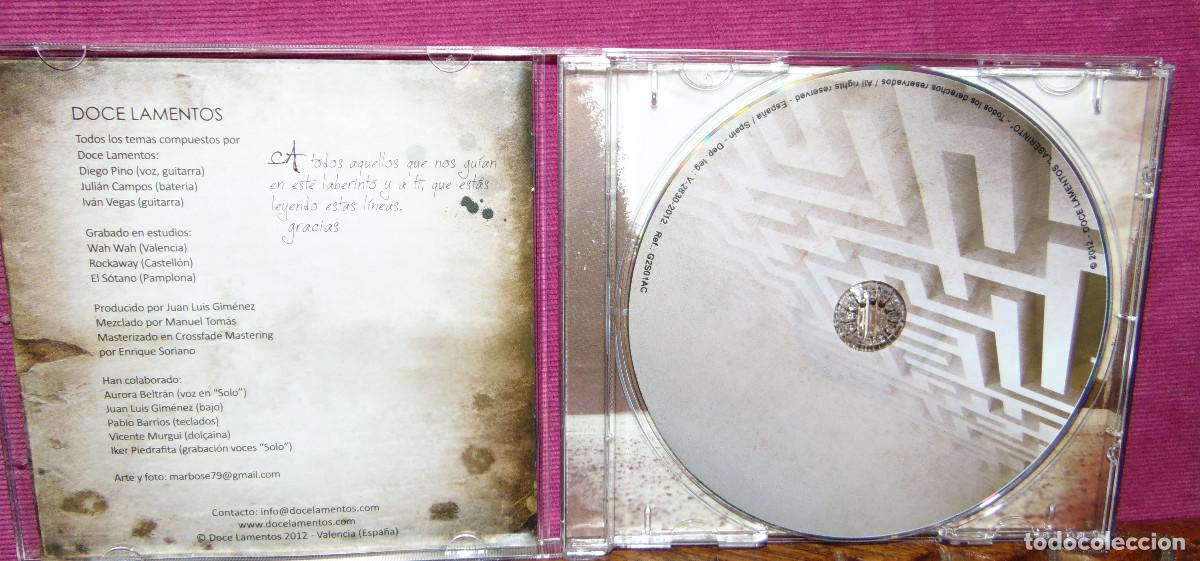 CDs de m&uacute;sica: DOCE LAMENTOS - LABERINTO - CD ALBUM 2012 - Foto 3