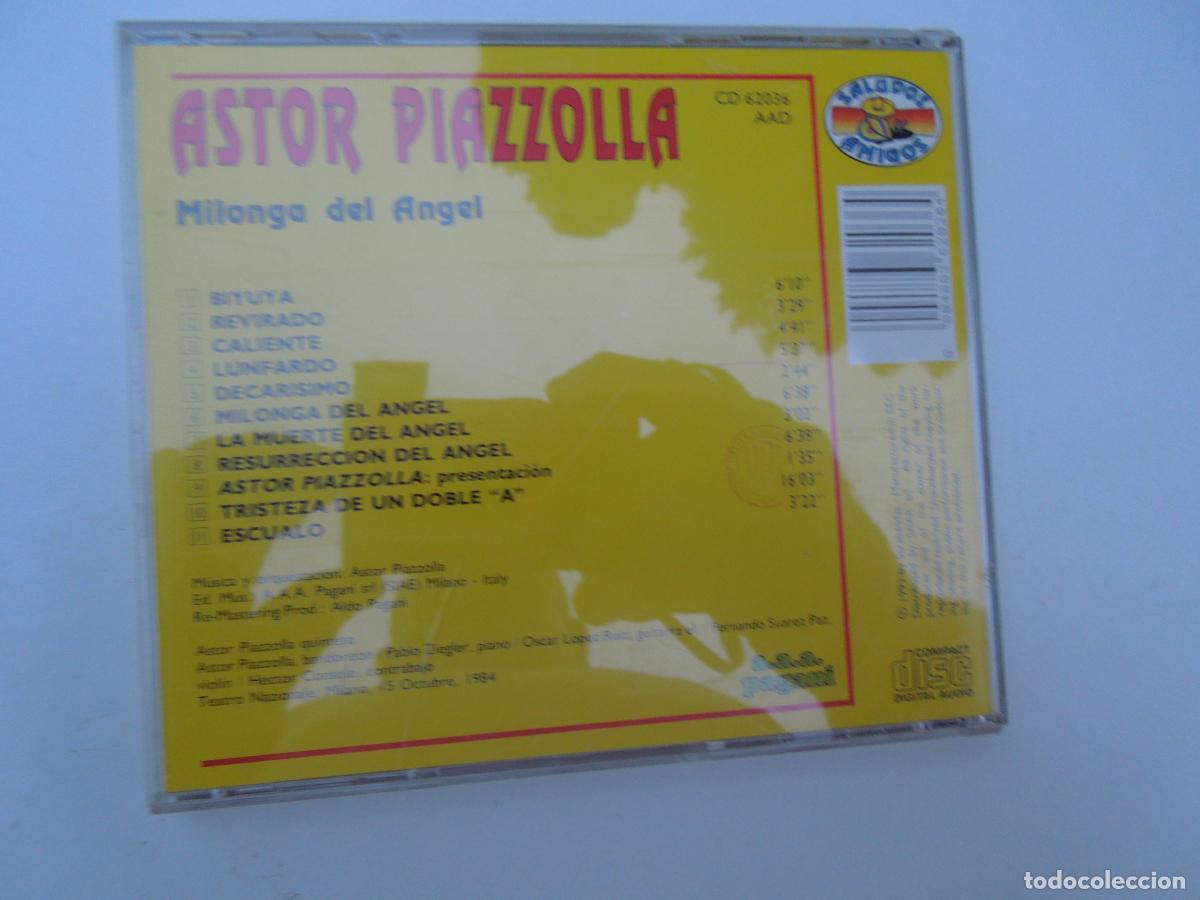 CDs de m&uacute;sica: ASTOR PIAZZOLLA - MILONGA DEL ANGEL - CD - Foto 3