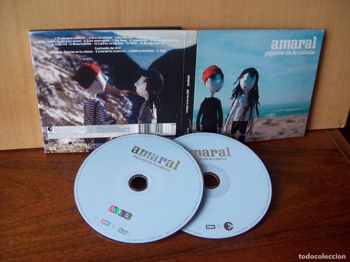CDs de m&uacute;sica: AMARAL - PAJAROS EN LA CABEZA - CD + DVD DIGIPACK SIN LIBRETO - Foto 1