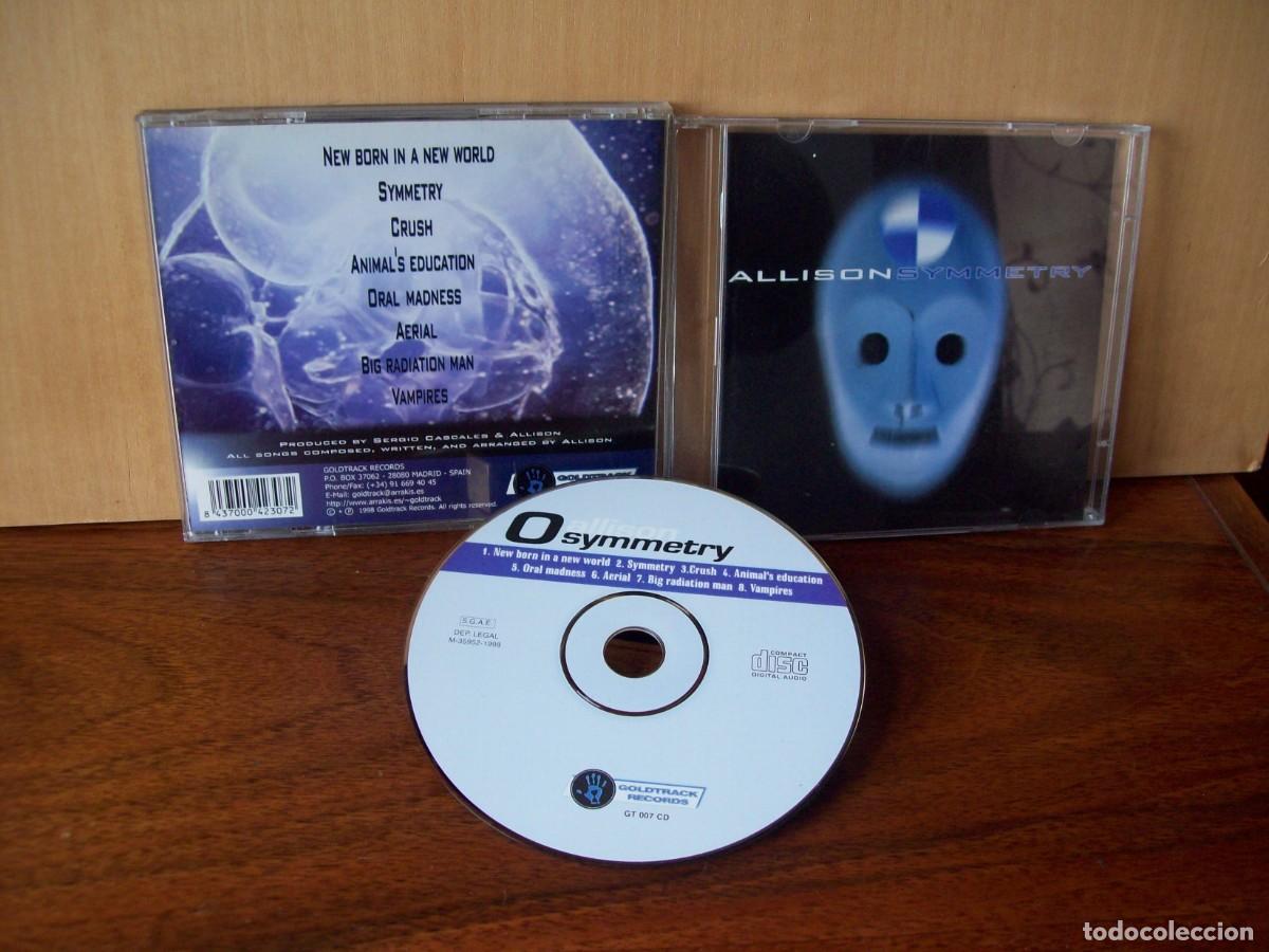CDs de m&uacute;sica: ALLISON - SYMMETRY - CD 1998 - Foto 1