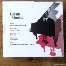 CDs de Música: GLENN GOULD - BEETHOVEN, BACH, MOZART, BRAHMS - 2017 - PIANO - ESTUCHE CON 5 CD'S