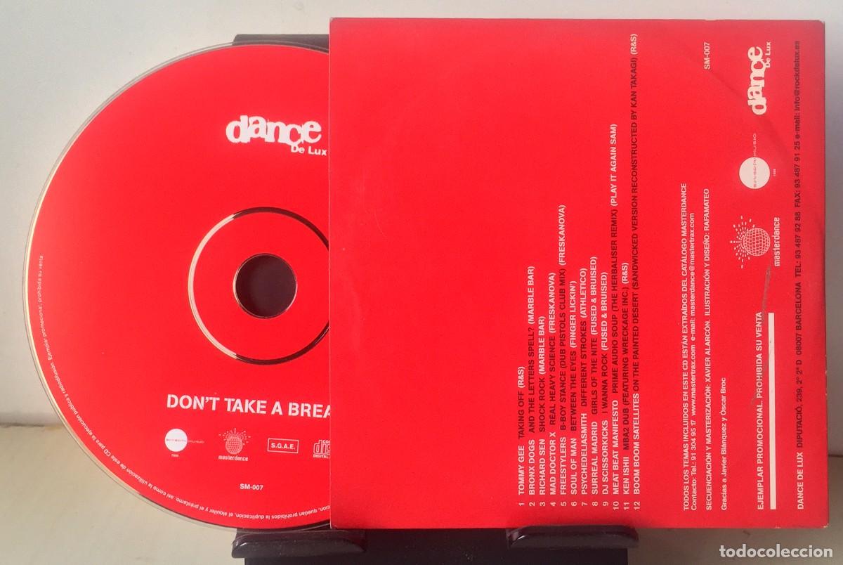 CDs de m&uacute;sica: CD DANCE DE LUX 4 (1999) - DON&acute;T TAKE A BREAK - Foto 2