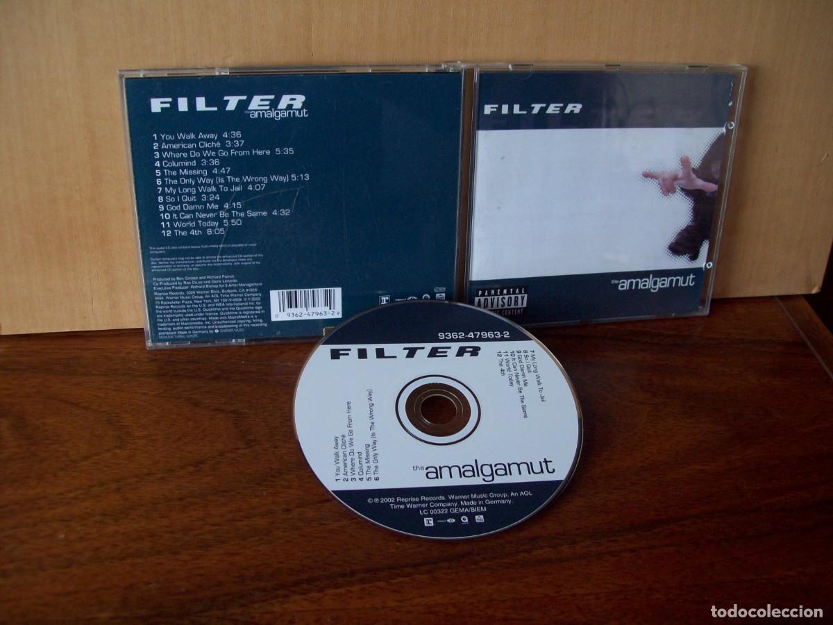 CDs de m&uacute;sica: THE AMALGAMUT - FILTER - CD FABRICADO EN ALEMANIA - Foto 1